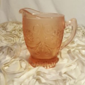 Creamer Carnival Glass Vintage Glassware.
